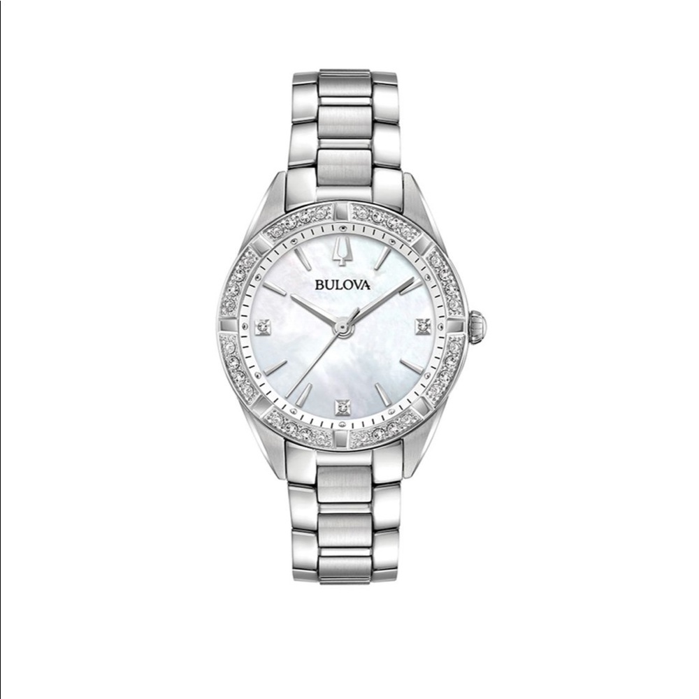 Bulova- Sutton Diamond Bezel Watch - Women’s